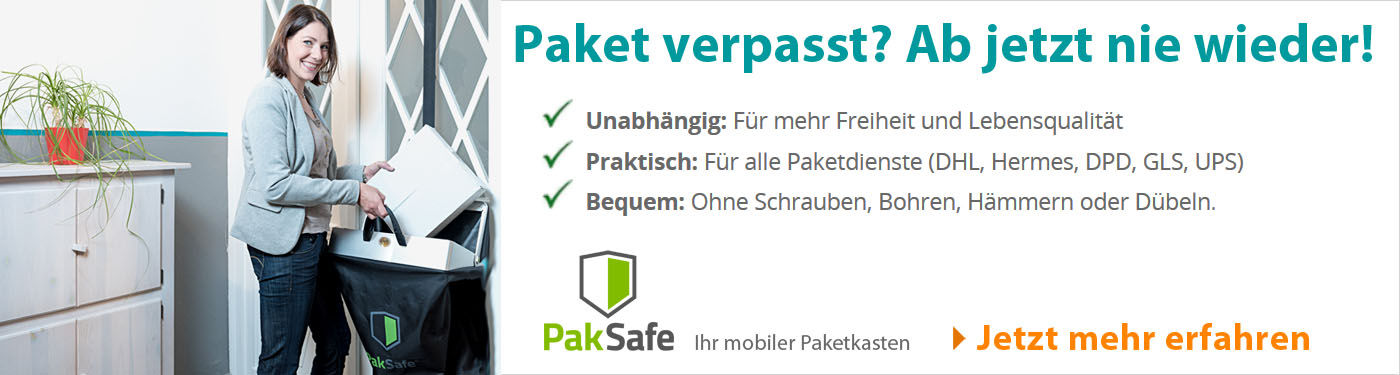 PakSafe - Ihr mobiler Paketkasten